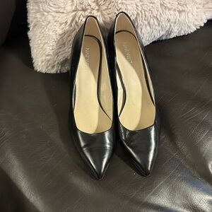 Nine West Black Patent Leather Heels